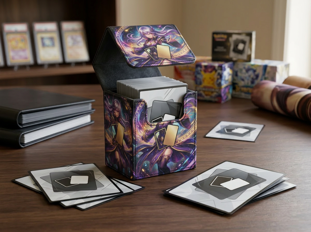 Rhode Red Gaming custom TCG production workspace