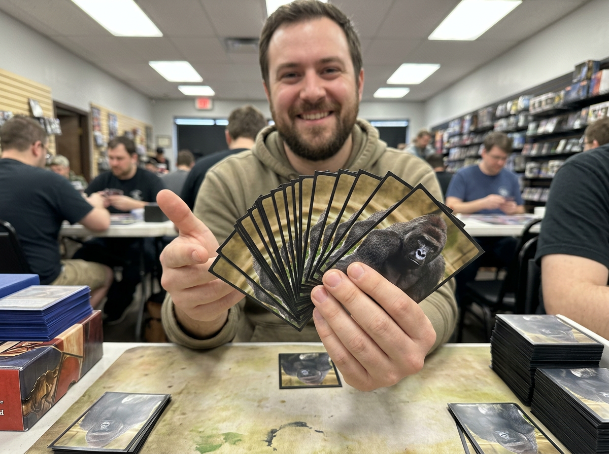 Rhode Red Gaming custom TCG playmats, sleeves, deck boxes and slab cards